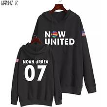 Fashion Now United Hoodie Sweatshirts Men Women USA Flag United Noah Urrea 07 Pullover Unisex Harajuku Streetwear Hip Hop Hoody 2024 - buy cheap