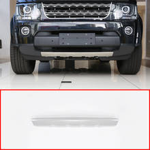 Car Accessories Stainless Front Bumper Sill Plate Protector Cover Trim Stickers  For Land Rover Discovery 4 LR4 2014-2017 2024 - buy cheap