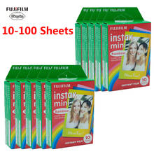 Fujifilm Instax 10-100 Sheet Mini Film For Fuji Fujifilm Instax Mini 7/8/9/10/30/50s/7s/90/25/20i/25i/50i/55i/Share SP-1 Film 2024 - buy cheap