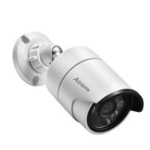 Azishn-câmera de segurança ip 4mp, full hd, h.265, 2560x1440, 6 pçs, monitoramento ir, detecção facial, ip66, à prova d'água, cctv, p2p, 12v/48v, poe 2024 - compre barato