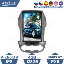 4 + 128g tesla tela android 9 rádio do carro para ford ranger f250 2011 - 2016 navegação gps dsp carplay multimídia jogador autoradio 2024 - compre barato