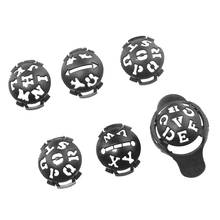 6pcs Golf Ball Marker Line Letter Drawing Tool Template Liner Training Aids 2024 - buy cheap