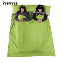 Cotton separator Sleeping Bag Liner Single Double Envelope Bags Ultra-Light Portable Travel Hotel Camping Equipment 2024 - buy cheap