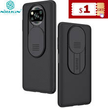 NILLKIN-funda protectora para cámara, carcasa trasera para XiaoMi K30 Mi 10Ultra RedMi Note 9 9s K30 5G Mi 10 Lite CamShield, NFC, POCO X3 2024 - compra barato