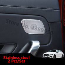 Stainless steel For Mercedes Benz GLB 2019 2020 Car rear door inner speaker audio Horn Cover Trim auto accessories styling 2024 - buy cheap