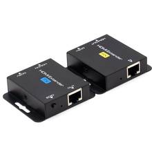 HDMI extender IR control over UTP cable POC EDID HDMI extender with Loop&HDMI IR control up to 165ft HDMI RX&TX included 2024 - buy cheap