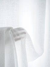 Cortinas para sala de estar, cortinas de tul para dormitorio, decoración de gasa de tela, Blanco sólido modernas, transparentes y gruesas 2024 - compra barato