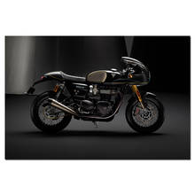 Arte da parede quadros em tela posters triumph thruxton tfc 2019 motocicletas diy quadros em tela decoração 2024 - compre barato