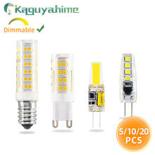 Kaguyahime 10Pcs LED G9 G4 COB Bulb Dimmable Lamp AC 220V 240V 6W LED G4 G9 Lamp replace Halogen Lampada Bombillas Spot Ampoule 2024 - buy cheap