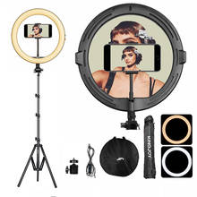 11 Inch Ring Light with Tripod Stand YouTube LED TikTok USB Ringlight Kit Light Dimmable Selfie Ring Lamp Photography Lighting 2024 - buy cheap