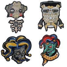 Cartoon Robot  Monstor Embroidered Clothes Patches Iron on  Clothing Stickers Garment Apparel Accessories 1pc TH1930 2024 - buy cheap