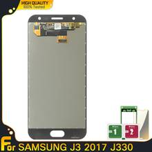 Super AMOLED LCD For Samsung Galaxy J3 2017 J330 J330F LCD Screen Display Touch Digitizer Assembly 100% Tested Working 2024 - buy cheap