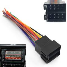 For V W/Audi Universal Car Radio Audio Male ISO Wire Cable Wiring Harness Adapter Connector Car Adaptor Plug 2024 - buy cheap