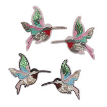 New Arrival 3D Paillette Sequin Embroidery wing Birds Patch Applique Sew on Clothes Shirt Docarate Accessory Patchwork Diy 2024 - buy cheap