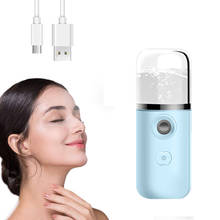 Nano Facial Mister-pulverizador portátil de vapor hidratante, práctico pulverizador de vapor para sueño profundo, vaporizador Facial con recarga USB 2024 - compra barato