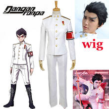 Disfraz de DanganRonpa Ronpa Ishimaru Kiyotaka para hombre y mujer, uniforme blanco, uniforme escolar, traje de fiesta 2024 - compra barato