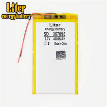 337095 357098 357095 mid Lithium Battery _3.7v 4000mah 357095 Polymer Lithium-ion Battery 2024 - buy cheap