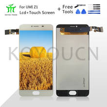 Black/White For Umidigi Z1/UMI Z1 LCD Display+Touch Screen LCD Digitizer Glass Panel Replacement+tools+adhesive 2024 - buy cheap