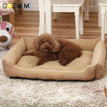 Dog Soft Bed Mat Kennel Dog Puppy Warm Bed Plush Cozy Nest For Small Medium Large Dog House Pad Warm Winter dogs beds nest 2024 - buy cheap