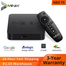 MINIX NEO T5 TV BOX Amlogic S905X2 2G 16G Chromecast Smart TV BOX 4K Ultra HD Google Certified Android TV 9.0 Pie Media Hub 2024 - buy cheap