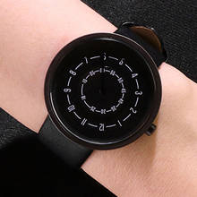 Модные креативные Легко читаемые цифровые часы мужские зеркальные кварцевые часы с кожаным ремешком Paidu Relogio Masculino 2024 - купить недорого