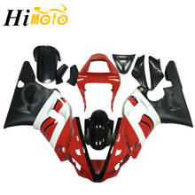 Para yamaha yzfr1 yzf r1 YZF-R1 2000 2001 motocicleta preto vermelho carenagem completa kit corpo quadro de trabalho do tanque capa lateral painel guarda 2024 - compre barato