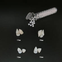 Adesivo de dentaduras para dentes de vampiros, adereços de dentaduras, dentes falsos, decoração de festa faça você mesmo, 1 par 2024 - compre barato