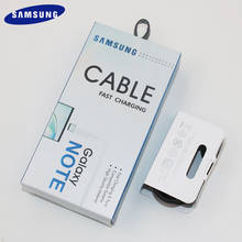 Cable de carga rápida Original para Samsung Note 10 S20 PD, 1M, TYPE-C a Cable de datos USB tipo C 3A para S20 Plus Ultra S20 FE A21S M31S A71 2024 - compra barato