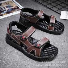 Sandals Men 2020 New Summer Men's Shoes Men's Slipper Korean Version Fashion Beach Trendy Shoes Dad Dual-Purpose Slippers 2024 - buy cheap