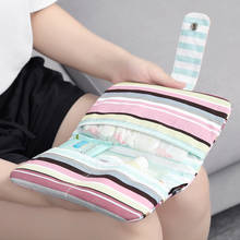 Mini bolsa de almacenamiento impermeable para pañales de bebé, organizador, bolsa de viaje para colgar, cochecito de maternidad, bolsa de almacenamiento 2024 - compra barato