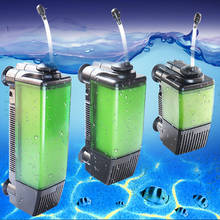 New Aquarium 3 In 1 Internal Filter Submarine Style Low Water Filter Oxygen Water Circulation Pump For Turtle Fish Tank 2024 - buy cheap