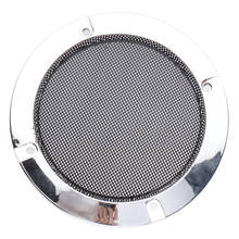 Círculo decorativo de alto-falante 4 polegadas, subwoofer, cobertura protetora de malha 2024 - compre barato