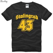 New Designer Stalingrad 1943 T Shirts Men Cotton Short Sleeve World War II Memorial Men's T-Shirt Fashion Commemorate Tops Tees 2024 - buy cheap