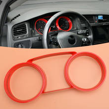 Red Console Dashboard Instrument Meter Ring Frame Cover Trim Fit for VW Golf MK7 MK7.5 2015 2016 2017 2018 2019 2020 2024 - buy cheap