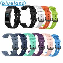 Soft Silicone Watchband Bracelet Strap Replacement for HUAWEI Band 3/3 Pro/4 Pro 2024 - buy cheap