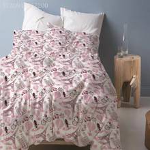 Fashion Girls Bedding Set Romantic Style Duvet Covers Pillowcases Paris Tower Big Ben Hot Air Balloon Bed Linen(NO Bed Sheet) 2024 - buy cheap