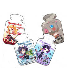 1 шт. милый аниме Demon Slayer Kimetsu No Yaiba, бутылка для горячей воды, грелка, винт, Портативная сумка для наполнения водой, игрушки 2024 - купить недорого