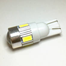 Bombilla lateral para luz trasera de coche, luces LED de cuña T10, W5W, 100, 168, 6SMD, 194, T10, 5630 2024 - compra barato