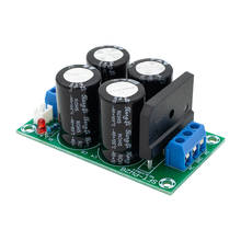 Pw28 dupla placa do amplificador de potência do filtro de potência retificador alta corrente 25a ponte plana placa de alimentação não regulada diy 2024 - compre barato