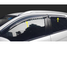 Car Body Cover Sticker Lamp Plastic Window Glass Wind Visor Rain/Sun Guard Vent 4PCS For Mitsubishi ASX 2013 2014 2015 2024 - buy cheap