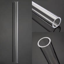 1pc New Transparent Acrylic Plexiglass Lucite Tube 300mm Length 20mm OD 16mm ID Can Be Used As Garden Irrigation Pipe Joint 2024 - buy cheap