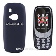 Capa fina de silicone para nokia 3310, capa protetora preta fosca de gel para celular nokia 3310 2017, 2.4 polegadas com dual sim 2024 - compre barato