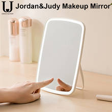 Jordan&Judy portable makeup mirror desktop Intelligent led light portable folding light mirror dormitory desktop 2024 - buy cheap
