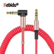 3.5mm Jack Audio Cable Jack 3.5mm Male To Male Audio Aux Cable Spring Headphone Code For Car Xiaomi Redmi Samsung Galaxy 2024 - buy cheap