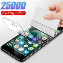 Protetor de tela para iphone apple, 11 12 pro max, mini filme de hidrogel se 2020, 7, 8, x, xr, xs, 6, 6s plus, película protetora macia 2024 - compre barato