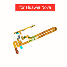 Cable flexible de encendido y apagado para Huawei Nova, botón de encendido y apagado, Conector de huella dactilar, pieza de repuesto de reparación 2024 - compra barato