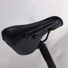 Capa de silicone para selim de bicicleta, à prova d'água e poeira, protege contra chuva, reutilizável, mtb 2024 - compre barato