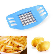 French Fry Grid Cutter Cut Fries Device Vegetable Potato Slicer Cutter Chopper Chips Potato Cutting Making Tool Random Color 2024 - buy cheap