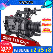 Instock TILTA Camera Cage for SONY PXW-FX9 DSLR Camera full cage PXW FX9 Rig with base plate power ES-T18-V Photo Case 2024 - buy cheap