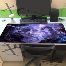 Большой игровой коврик для мыши XGZ Fantasy World, игровой компьютерный коврик для мыши, Офисная настольная клавиатура «сделай сам» 2024 - купить недорого